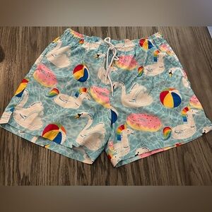 George Swim Trucks with beach balls, swan, and donuts! Super fun!